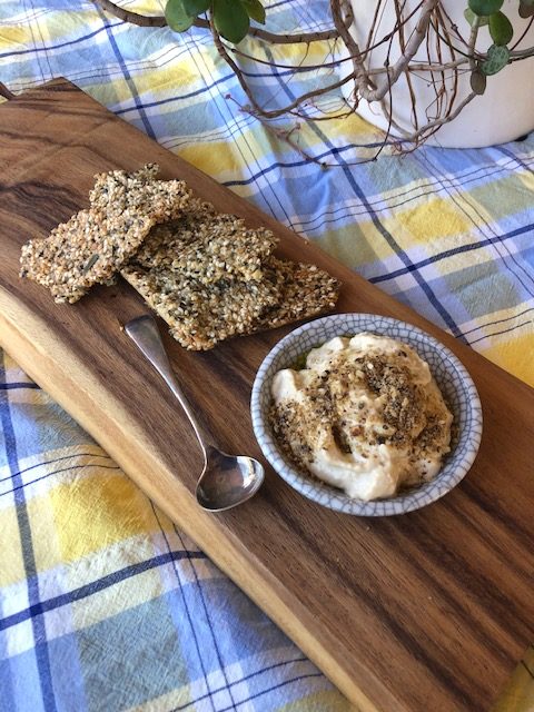 HEMP AND ROSEMARY CRACKERS
