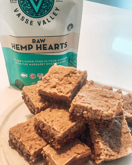 Hemp and Tahini Vegan Slice