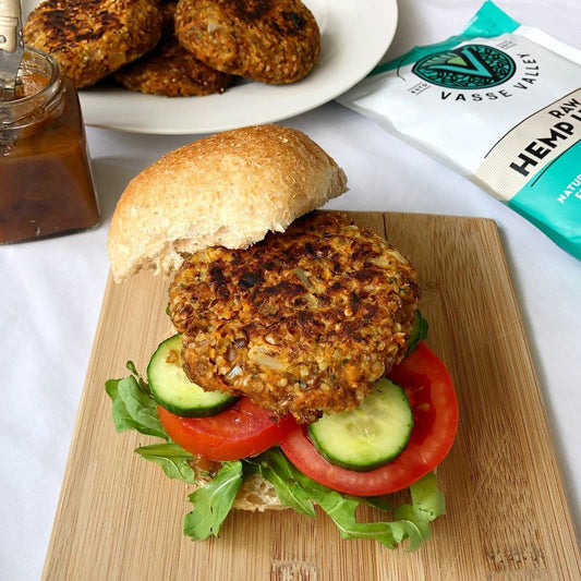 Yummy Lentil & Hemp Seed Patties