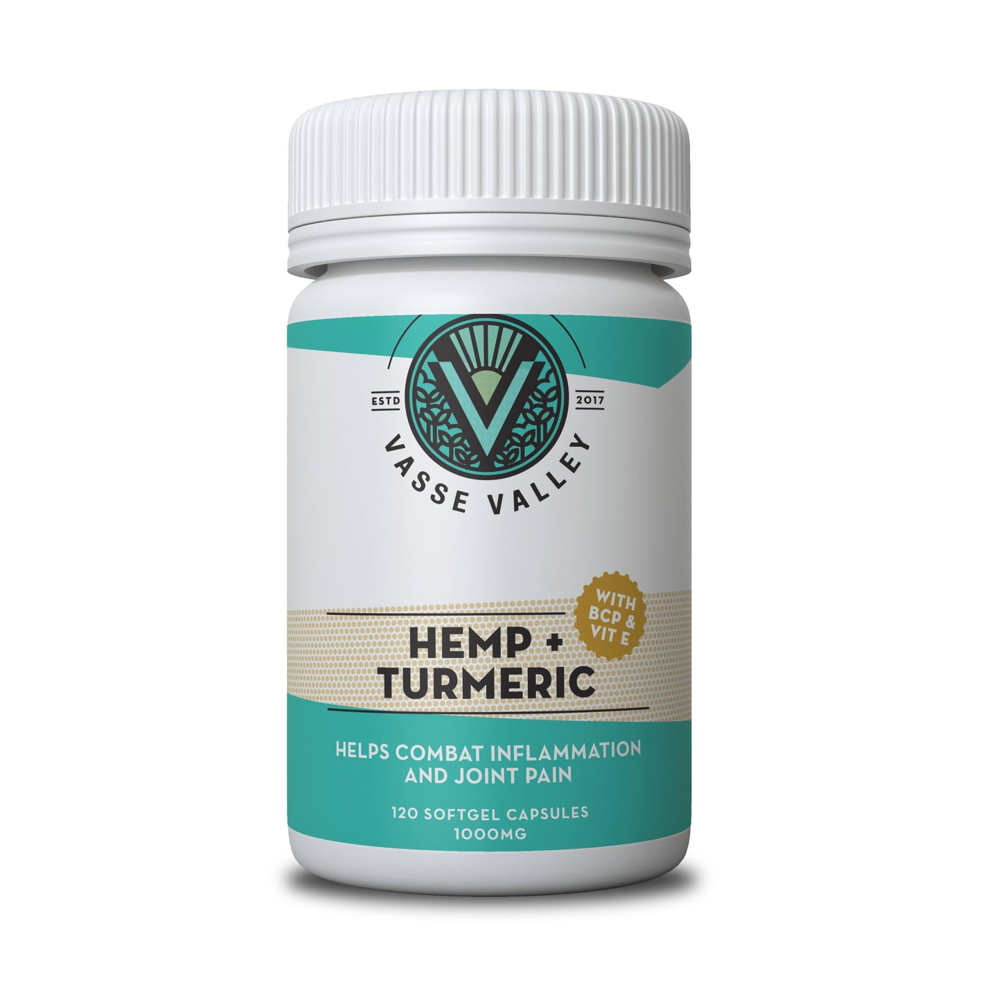 Hemp & Turmeric Capsules (5 pack)