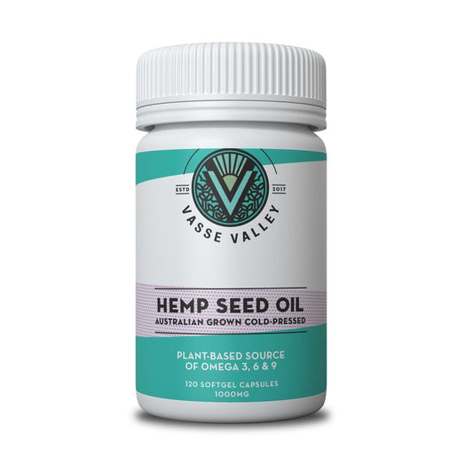 Hemp Seed Oil Capsules 120 x 1000mg
