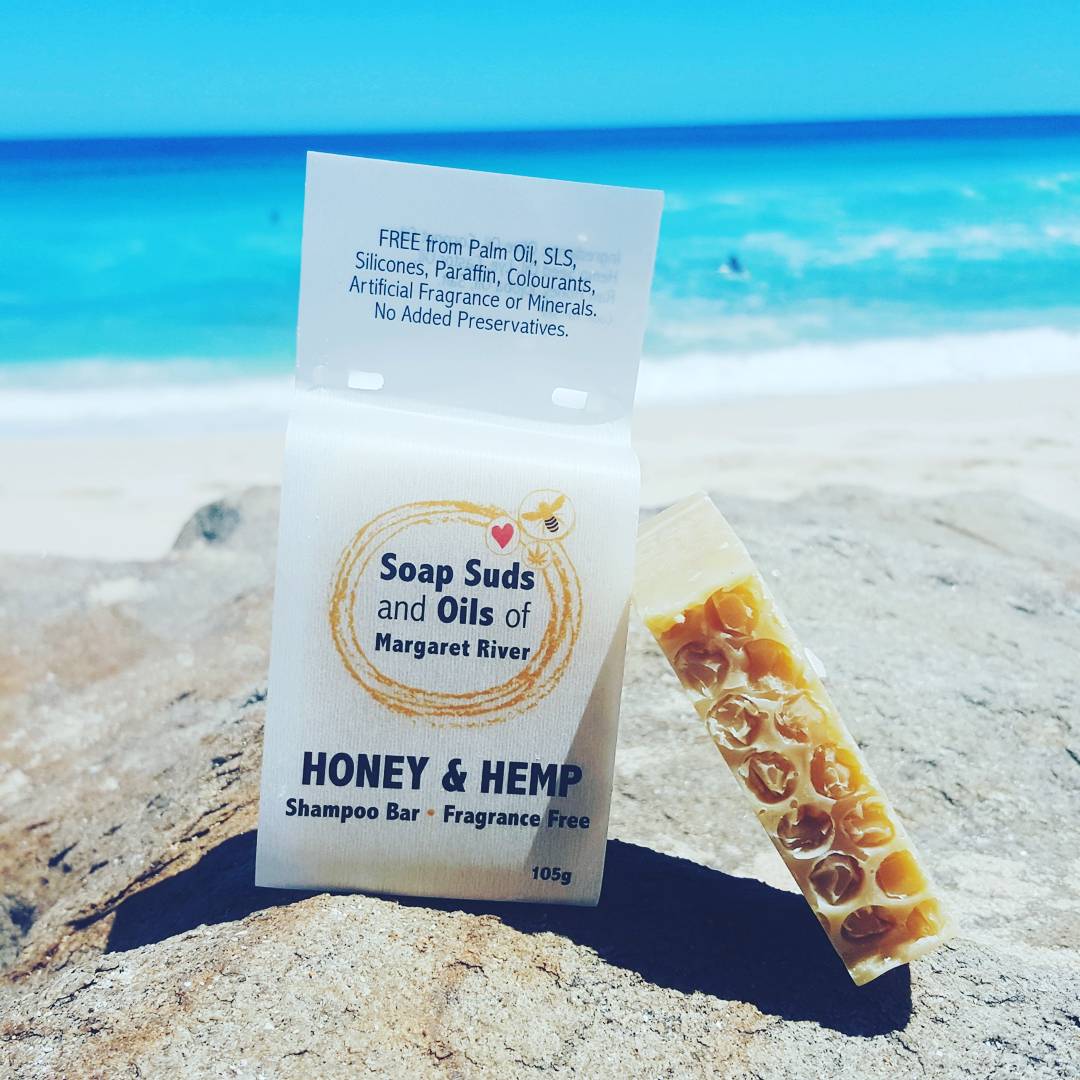 Honey & Hemp Shampoo Bar Fragrance Free