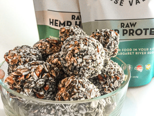 Hemp and Caramel Protein Balls