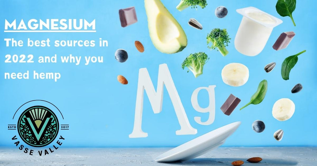 Magnesium: The best sources in 2022 and why you need hemp