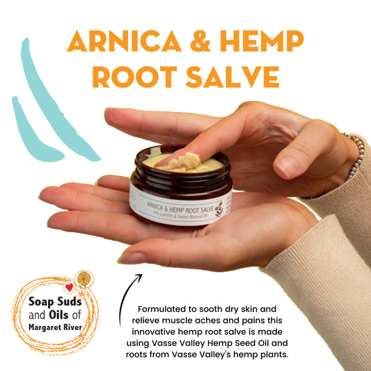 Arnica & Hemp Root Salve - 100g