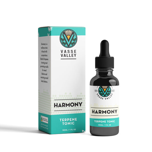 Vasse Valley Harmony Terpene Tonic  offers natural mood balancing and menopause support